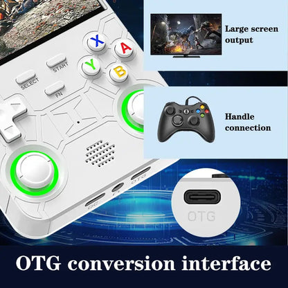 New R36 ultra retro handheld game console 4.0-inch open-source Linux system 128GB portable video player handheld game console by All Mart Bristol Ltd