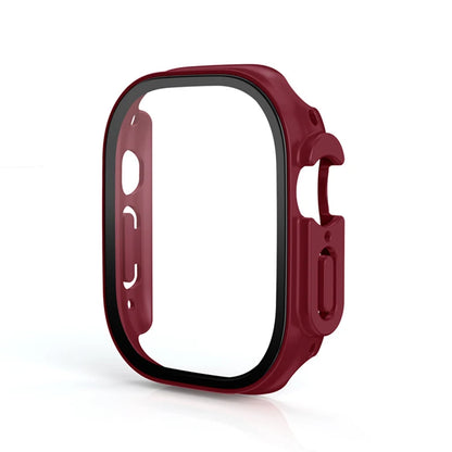 Glass+case For Apple Watch Ultra 49mm PC Bumper+Screen Protector Tempered luxury box Cover for apple watch ultra 2 Accessories by All Mart Bristol Ltd