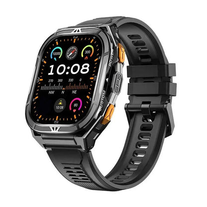 X5 Smart Watch 1.96inch Amoled Bluetooth Calling SOS Outdoors Sports Fitness Tracker SmartWatch For Men Women by All Mart Bristol Ltd