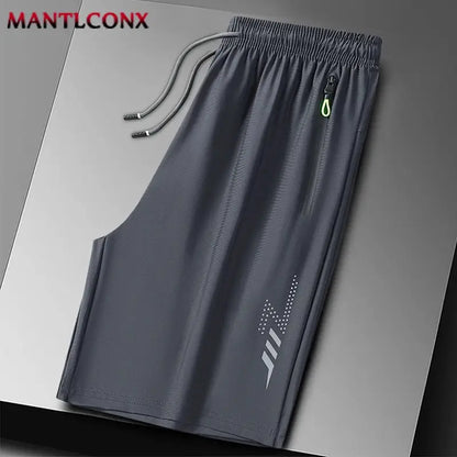 Summer Men's Sport Shorts Cool Sportswear Running Shorts Casual Bottoms Gym Fitness Training Jogging Short Pants Men Black Gray by All Mart Bristol Ltd