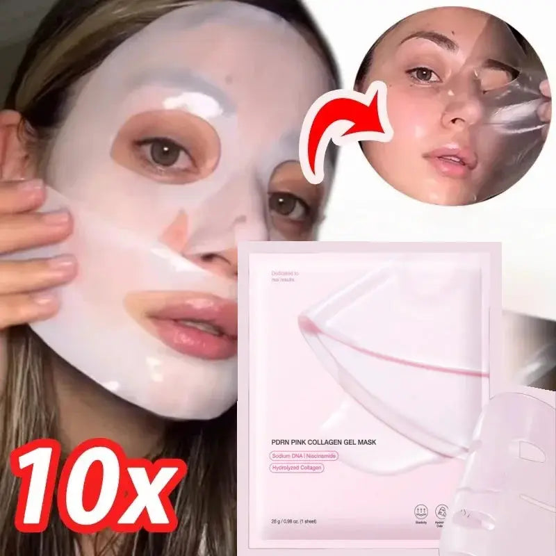 Overnight Collagen Mask Salmon DNA PDRN Face Mask For Glass Glow Skin Elasticity Hydrating Firming Smooth korean Skincare by All Mart Bristol Ltd