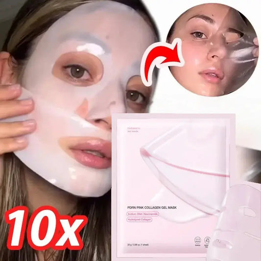 Overnight Collagen Mask Salmon DNA PDRN Face Mask For Glass Glow Skin Elasticity Hydrating Firming Smooth korean Skincare by All Mart Bristol Ltd