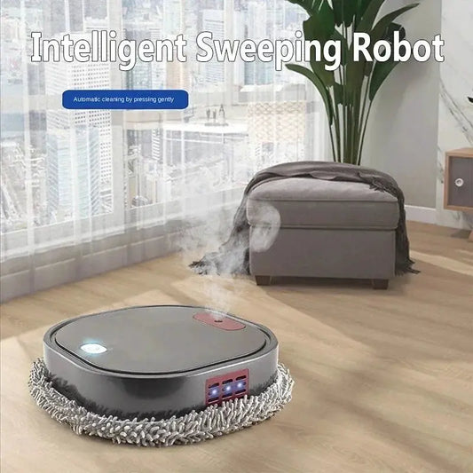 2024 New Rechargeable Smart Mopping Robot Spray Cleaner Dry and Wet 3 in 1 Sweep and Mop Robot Vacuum Cleaner Home Mopping Robot by All Mart Bristol Ltd