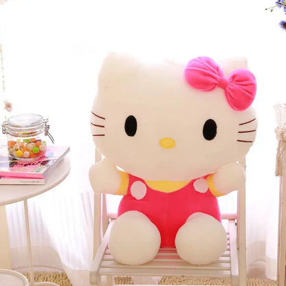 Big Size Sanrio Plush Hello Kitty Plush Room Decor Plushies Kawaii Dolls Hello Kitty Stuffed Animal Toy Ragdoll Home Xmas Gift by All Mart Bristol Ltd
