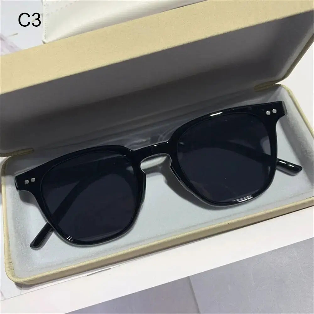 Women's Fashion Eyewear Sun Glasses Square Sunglasses Men Shades Vintage Oversized Sunglasses by All Mart Bristol Ltd