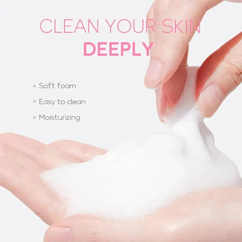 Vitamin C Facial Cleanser Skin Deep Cleansing Moisturizing Blackhead Removal skincare Face Wash Foam Face Cleanser Skin Care by All Mart Bristol Ltd