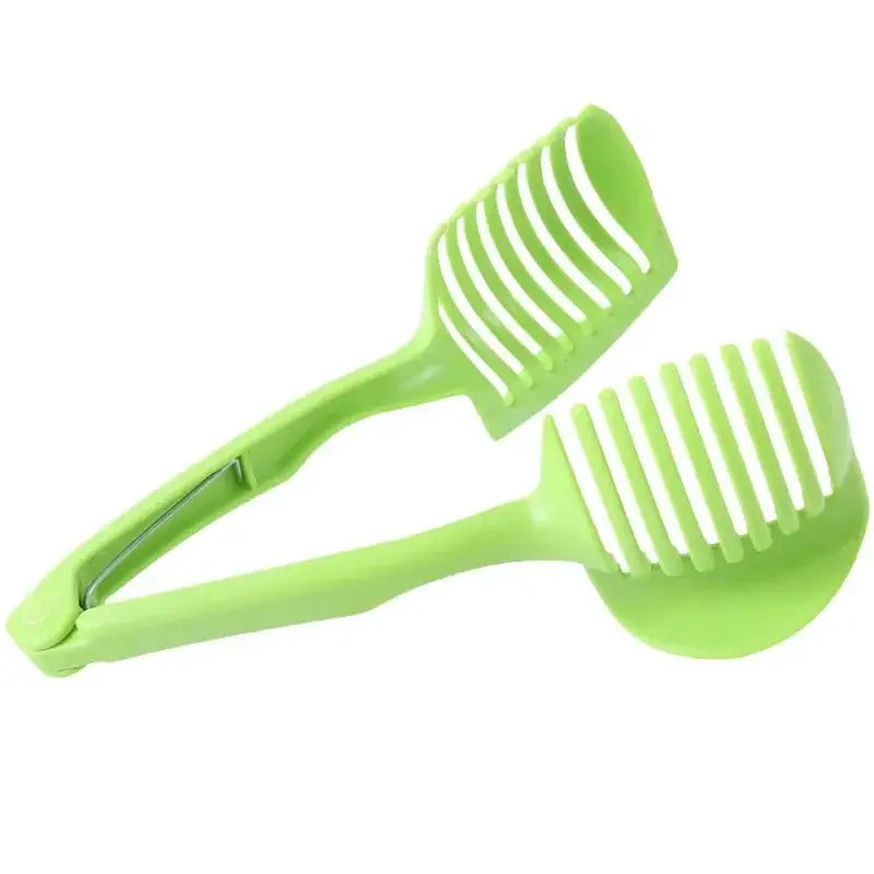 1PC Plastic Kitchen Handheld Potato Slicer Tomato Cutter Tool Lemon Cutting Cooking Kitchen Accessories Kitchenware by All Mart Bristol Ltd