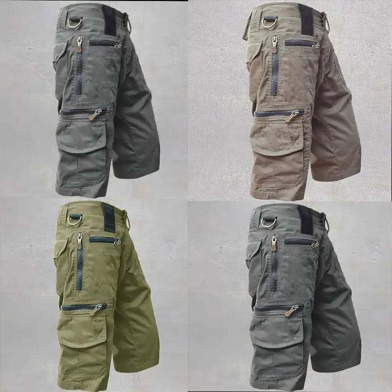 New Men's Tactical Shorts With Multi Pockets, Casual Durable Waterproof Cargo Shorts For Outdoor Hiking Trekking by All Mart Bristol Ltd