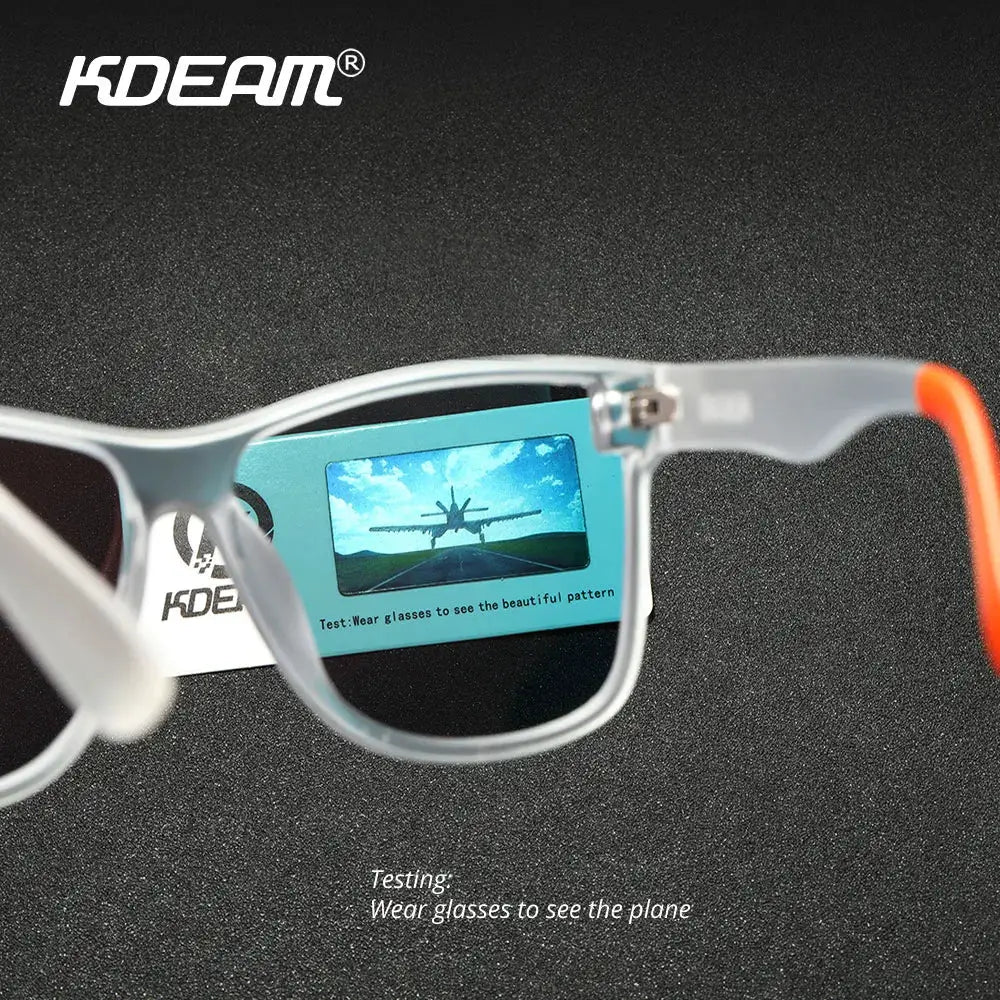KDEAM Lifestyle Women Men's Sunglasses Polarized Functional Lens Color Enhancing Polarization Sun Glasses Anti-Glare Sunglass by All Mart Bristol Ltd