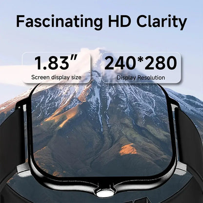 G.LWear New Women's Smart Watch Bluetooth Call Fitness Tracker Heart Rate Monitor Alarm Clock Outdoor Sports Men's Smartwatch by All Mart Bristol Ltd