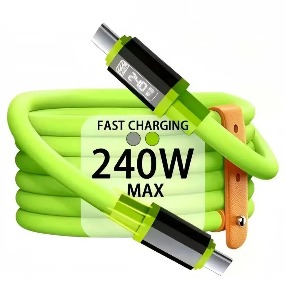240W USB Type C Fast Charge Cable USB To USB-C Data Cable Type C Super Fast Charging Date Wire For iPhone Samsung Huawei Xiaomi by All Mart Bristol Ltd