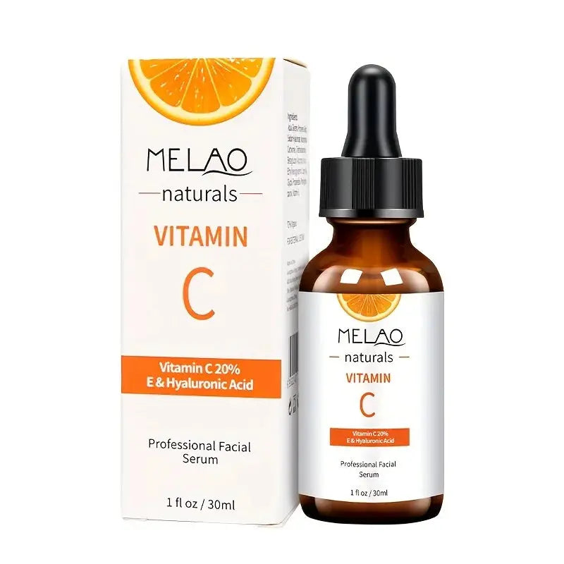MELAO VITAMIN C SERUM Facial Serum with Vitamin C, Hyaluronic Acid, Vitamin E & More – Brightening Serum Even Skin Tone by All Mart Bristol Ltd