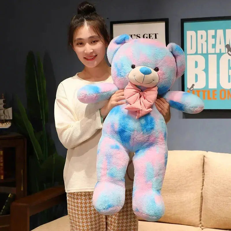High Quality Giant American Bear Plush Doll Soft Animal Colorful Teddy Bear Stuffed Toys Kids Valentine Lover Birthday Gift by All Mart Bristol Ltd