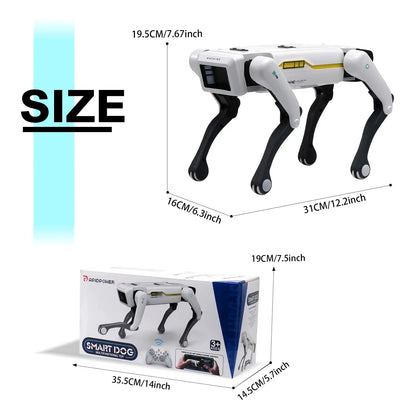 Intelligent AI RC Robot Dog Voice Dialogue APP Remote Control Programming Singing Dancing Machine Dog Kids Toys by All Mart Bristol Ltd