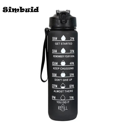 1L Water Bottle Portable Sport Water Bottle Pretty Drink Bottle Leakproof Gym Water Bottle for Outdoor Travel Fitness Cycling by All Mart Bristol Ltd