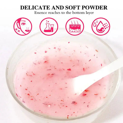 Jelly Mask for Facial Professional Rose Smooth Face Mask Skin Care, Hydrated Nourished Hydro Jelly Mask Powder,Gel Peel Off MasK by All Mart Bristol Ltd