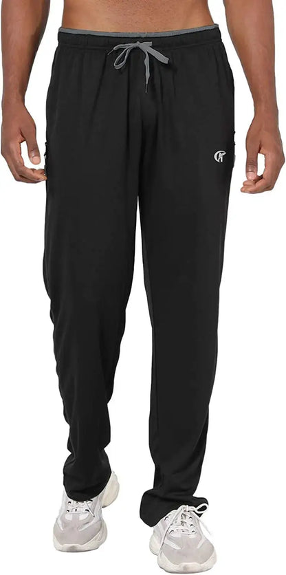Men Sweatpants Running Sport Pants Drawstring Lightweight Solid Joggers Sport Streetwear Casual Breathable Trousers Tracksuit by All Mart Bristol Ltd