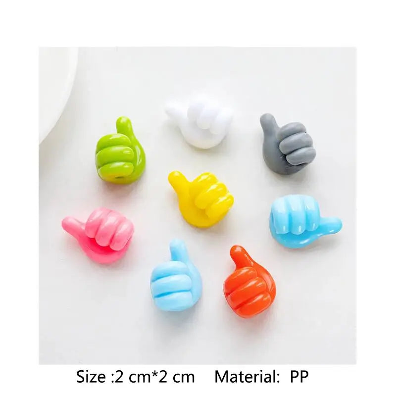 Thumb Mini Cable Organizer Silicone USB Cable Management Clips Desktop Wire Manager Cord Holder For Earphone Mouse Bobbin Winder by All Mart Bristol Ltd
