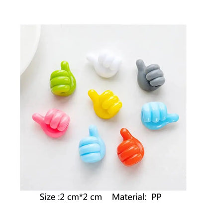 Thumb Mini Cable Organizer Silicone USB Cable Management Clips Desktop Wire Manager Cord Holder For Earphone Mouse Bobbin Winder by All Mart Bristol Ltd