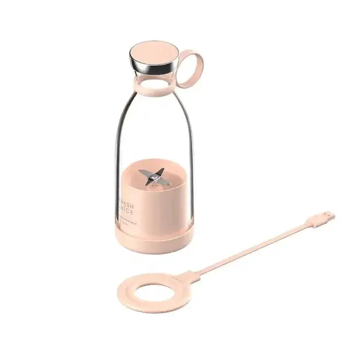 Portable USB Rechargeable Mini Blender Bottle for Fresh Juice by All Mart Bristol Ltd
