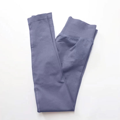 NCLAGEN Seamless Leggings Sports Women Gym Wear Clothes Outfit Yoga Pants Squat Proof Fitness Running Scrunch Bum Tights by All Mart Bristol Ltd