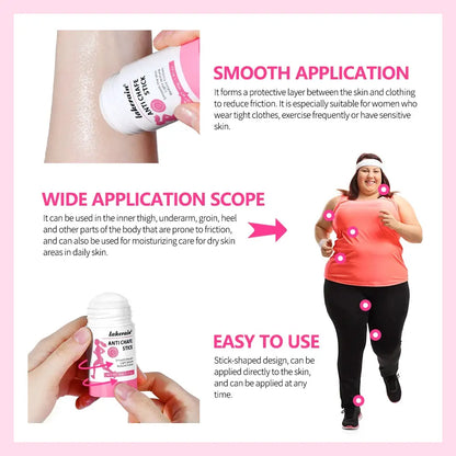 Lakerain Anti-friction Cream Stick Before Exercise to Prevent Muscle Friction Body Lubricant Anti-chafing Cream Stick by All Mart Bristol Ltd