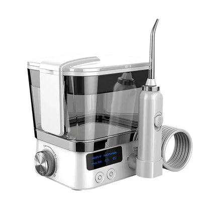 Oral Irrigator Multifunctinal Flosser Tooth Cleaner 600ml Electric Dental Oral Hygiene Water Nozzles 10 Modes 4 Jet Tips IPX7 by All Mart Bristol Ltd
