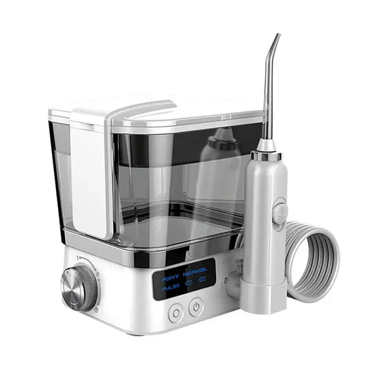 Oral Irrigator Multifunctinal Flosser Tooth Cleaner 600ml Electric Dental Oral Hygiene Water Nozzles 10 Modes 4 Jet Tips IPX7 by All Mart Bristol Ltd