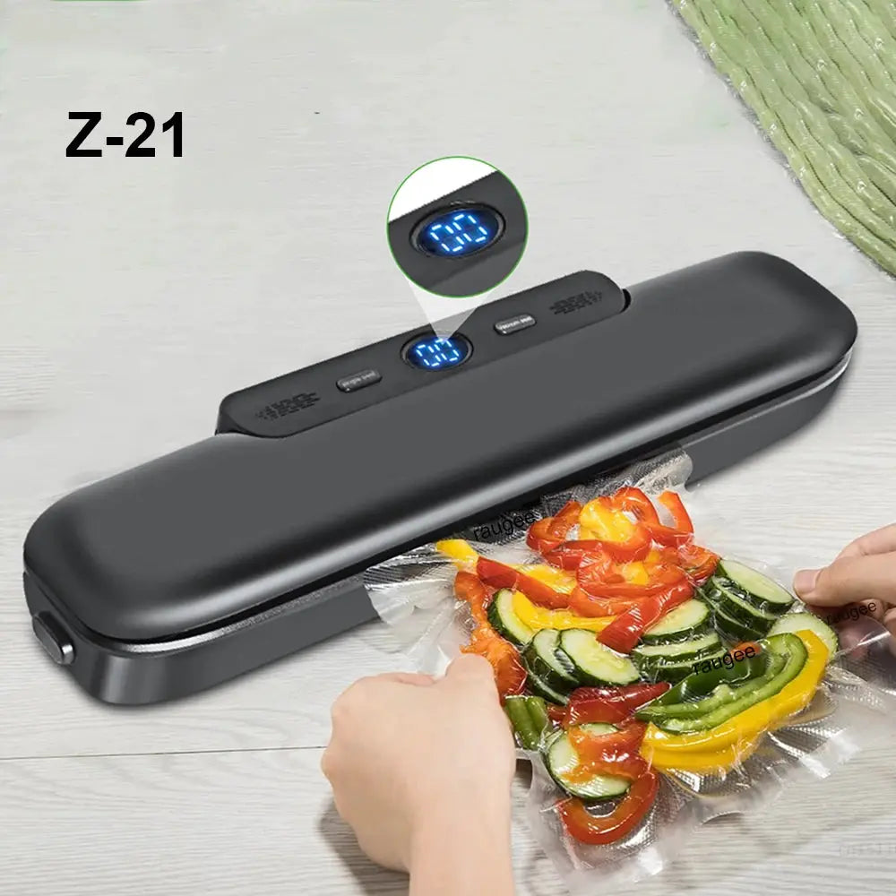 100 Count Food Vacuum Sealer Storage Bags for Z-21 by All Mart Bristol Ltd
