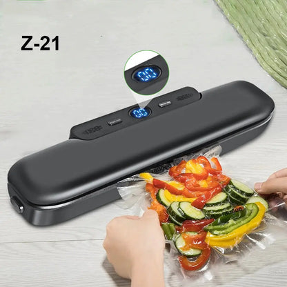 100 Count Food Vacuum Sealer Storage Bags for Z-21 by All Mart Bristol Ltd