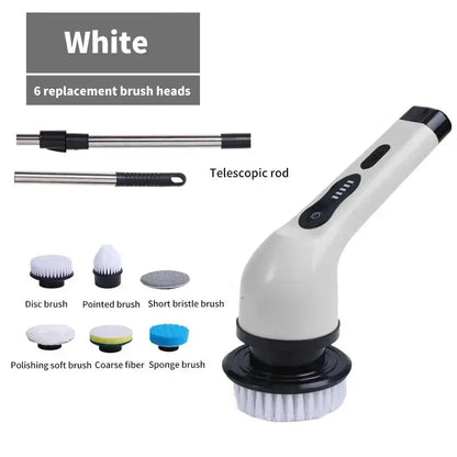 Wireless Electric Cleaning Brush Bathroom Window Kitchen Automotive Multifunctional Household Rotating Cleaning Machine by All Mart Bristol Ltd