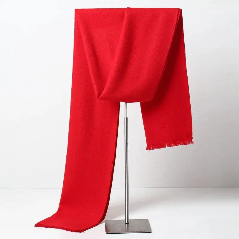 Designer Brand Plaid Men's Cashmere Scarf Winter Warm Scarves Shawls Casual Business Long Wraps Pashmina Christmas Gift for Man by All Mart Bristol Ltd