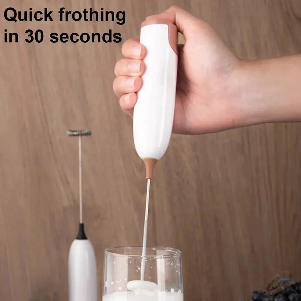 Handheld Electric Milk Frother and Egg Whisk Mixer by All Mart Bristol Ltd