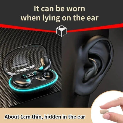X55 Mini Wireless Earphones Bluetooth Headphones Noise Reduction Sport Game Sleep Bluetooth 50 Earbuds HIFI Stereo Music Headset by All Mart Bristol Ltd
