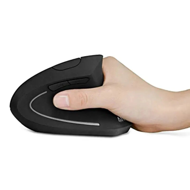3 Levels DPI for Laptop, PC, Computer, Desktop, Notebook, Specially for Right-handers Wireless Vertical Mouse by All Mart Bristol Ltd