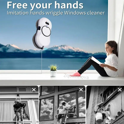 Automatic Smart Robot Window Cleaner with Water Spray by All Mart Bristol Ltd