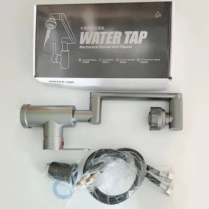 1080° Swivel Kitchen Sink Faucet Bathroom Sink Faucet Basin Faucet Multifunction Cold and Hot Water Tap by All Mart Bristol Ltd