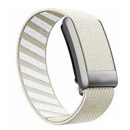New suitable for whoop4.0 nylon strap woven elastic sports replacement wristband with U-shaped metal frame and letter w by All Mart Bristol Ltd