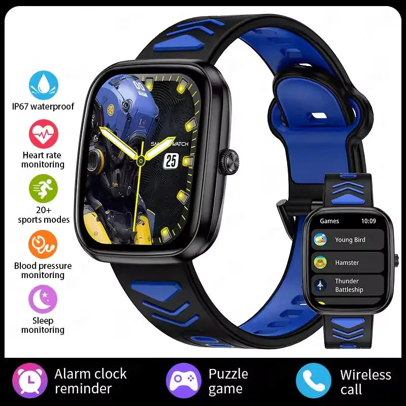 New Kids Smart Watch Child HD Touch Screen Games Smartwatch Music Watch Boy Girl Gift Children Smartwatch For IOS Android by All Mart Bristol Ltd