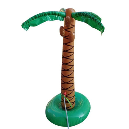 Summer Giant Inflatable Toys Cartoon Coconut Tree Hawaii Beach Swimming Pool Party Spray Sprinkler Inflatable Water Toys by All Mart Bristol Ltd