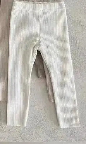 New Baby Cotton Ribbed Leggings Solid Cotton Infant Stretch Pants Soft Comfortable Toddler Pants Kids Boys Girls Trousers by All Mart Bristol Ltd