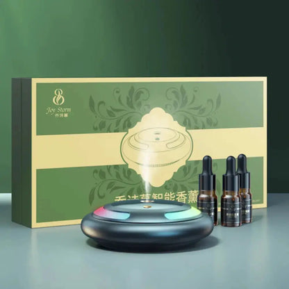 Smart Car Humidifier Essential Oil Diffuser LED Light Fragrance Aromatherapy Air Freshener Perfume Car Diffuser by All Mart Bristol Ltd