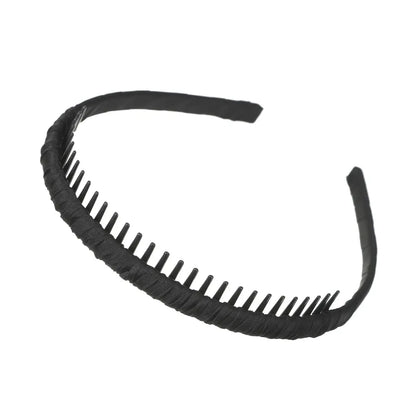 AWAYTR Women Pearl Rhinestones Antislip Hairband For With Teeth Hair Band Headband Hair Hoop Bezel Fashion Hair Accessories by All Mart Bristol Ltd
