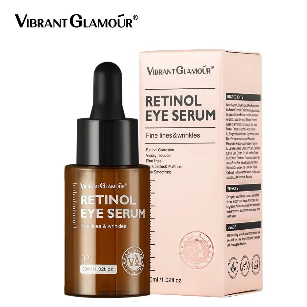 VIBRANT GLAMOUR Retinol Face Eye Cream Serum Facial Skin Care 4PCS/Set by All Mart Bristol Ltd