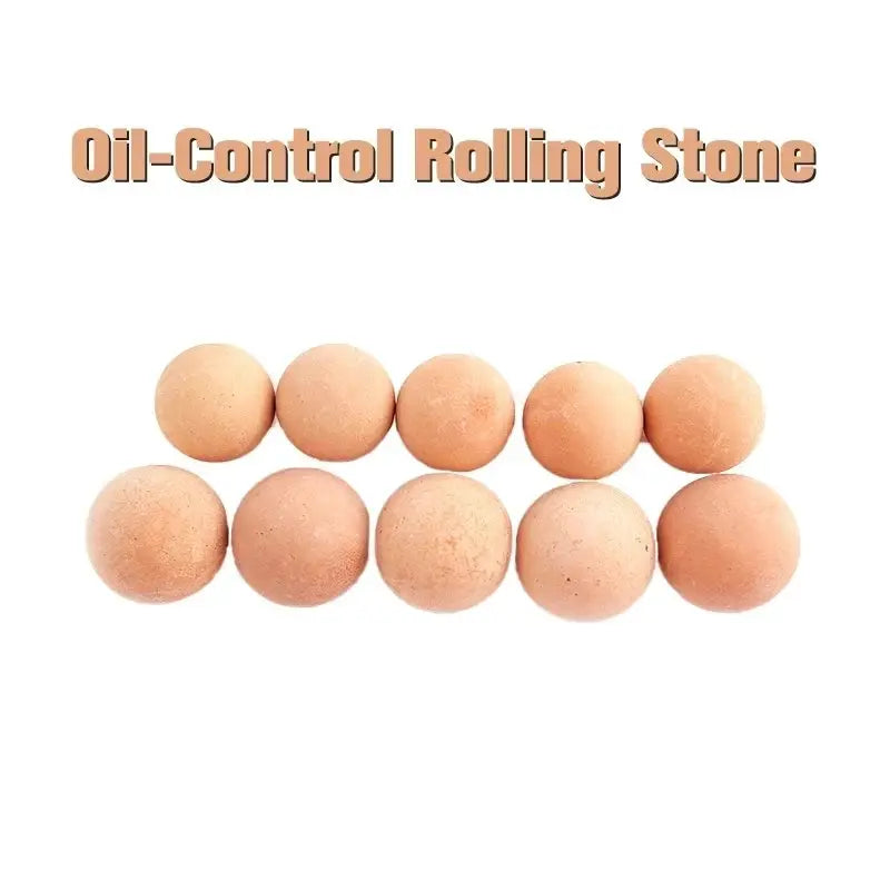 2Units Oil-Absorbing Volcanic Stone Multi-size Washable Reusable Face Roller Ball Natural Volcanic for Excess Oil Blotting Tools by All Mart Bristol Ltd