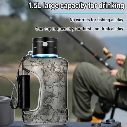 Hydrogen-Rich Water Container Portable Hydrogen Water Bottle Gym Sports Fitness Hydrogen-Rich Sports Bottle Water Kettle 1.5L by All Mart Bristol Ltd