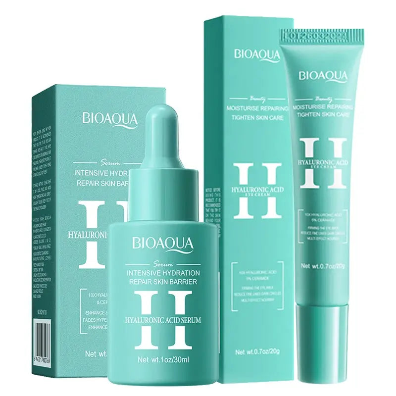 BIOAQUA Vitamin C Skin Care Kit Moisturizing Face Serum Anti-Aging Anti Dark Circles Eye Cream Facial Eyes Travel Size Skin Care by All Mart Bristol Ltd
