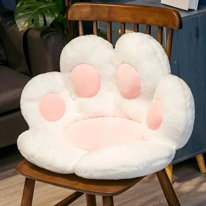 70*60cm Kawaii Cat Paw Plush Toys Cute Soft Stuffed Floor Cushion Chair Sofa Butt Pad for Home Room Decoration Office Nap Dolls by All Mart Bristol Ltd