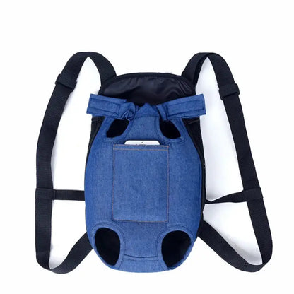 Adjustable Cat Carrier Bag Pet Double Shoulder Backpack Portable Bag Outdoor Travel Camping Hiking Cat Bag Dog Bag by All Mart Bristol Ltd