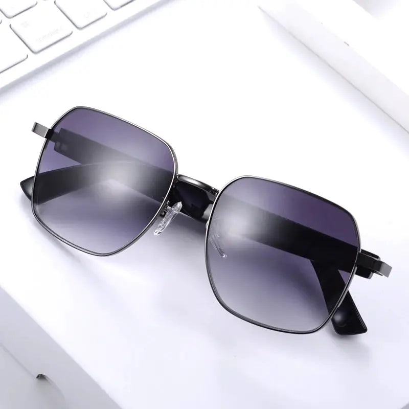 Smart Sunglasses Bluetooth glasses,Wireless HD UV Protective Lens Eyewear Waterproof Speaker,listen to songs, talk sunglasses by All Mart Bristol Ltd